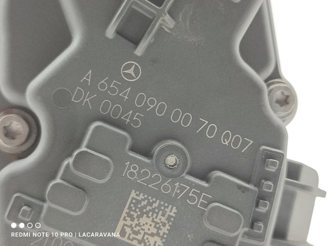 Válvula de borboleta montada Mercedes Sprinter 907, 910