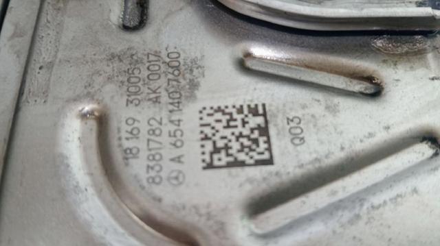 A6541407600 Радиатор системы EGR рециркуляции выхлопных газов купить Ровно