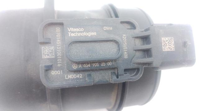 A6549053500 MERCEDES Датчик потока (расхода) воздуха, расходомер M.A.F. - (Mass Airflow) купить в Кривой Рог