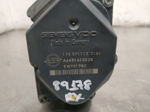 Válvula de borboleta montada SsangYong Actyon