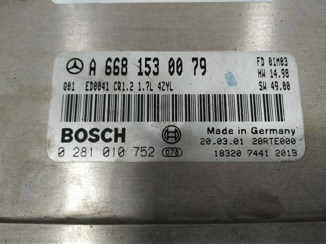 A6681530079 MERCEDES купить в Одесса