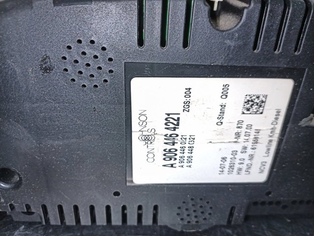 MERCEDES A9064464221 Панель приборов в наличии Каменское