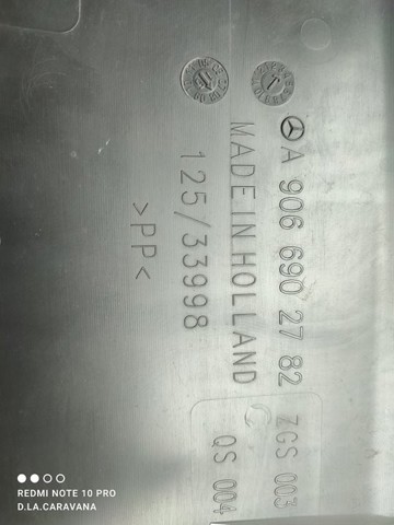 MERCEDES A9066902782 Молдинг крыла заднего левого в наличии Полтава