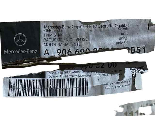 A9066903200 MERCEDES Молдинг крыла заднего левого купить в Павлоград