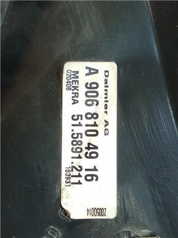 MERCEDES A9068104916 Зеркало заднего вида правое в наличии Украина