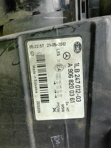 MERCEDES A9068200361 Левая фара в наличии Чернигов
