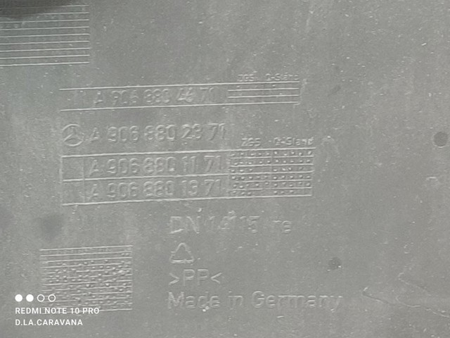 A9068804671 MERCEDES Бампер задний, правая часть купить в Запорожье