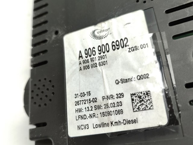 A9069006902 MERCEDES Панель приборов купить в Киев