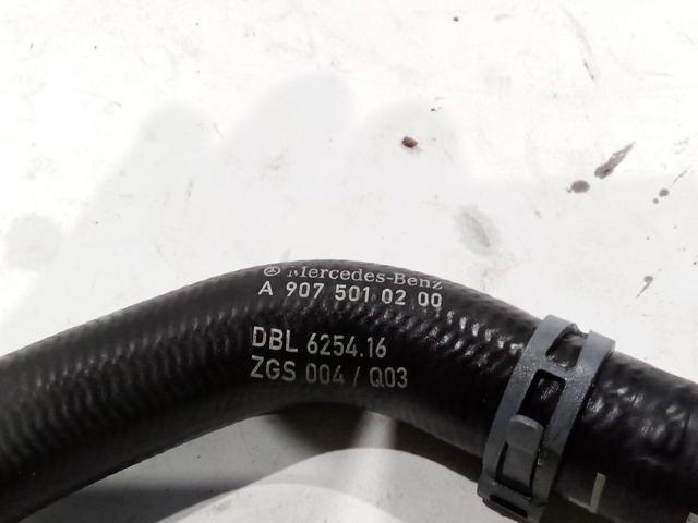 Mangueira (cano derivado) do sistema de esfriamento Mercedes Sprinter 907, 910