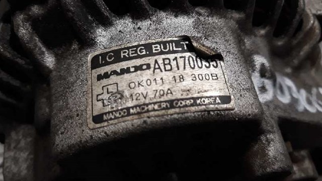 AB170035 HYUNDAI Генератор купить в Чернигов