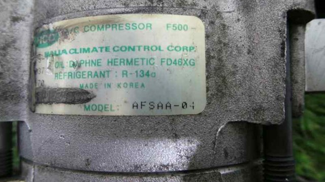 Compressor de aparelho de ar condicionado AFSAA04 Hyundai/Kia