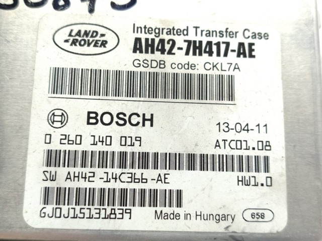 AH427H417AE LAND ROVER купить в Каменское
