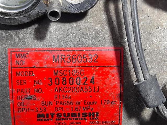 AKC200A551J MITSUBISHI Компрессор кондиционера купить в Львов