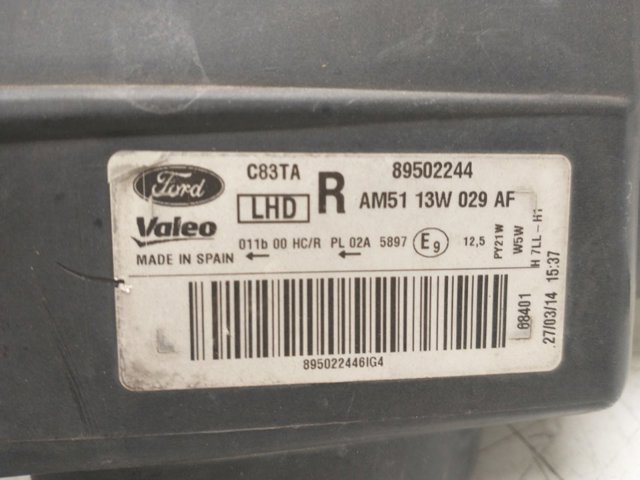 FORD AM5113W029AF Правая фара в наличии Одесса