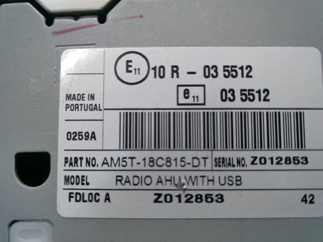 AM5T18C815DT FORD Магнитола купить в Запорожье
