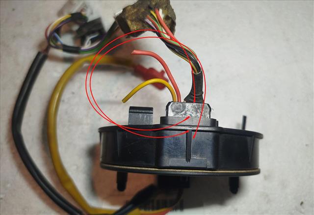 Anel AIRBAG de contato, cabo plano do volante Land Rover Range Rover 2 LP, P38A