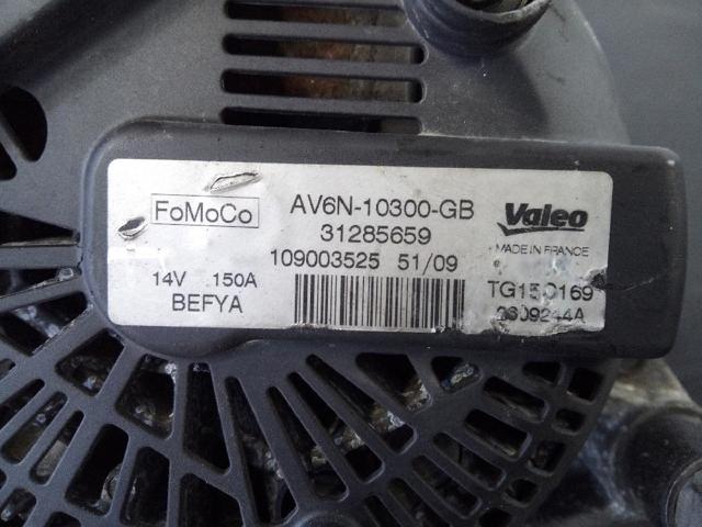FORD AV6N10300GB Генератор в наличии Хмельницкий