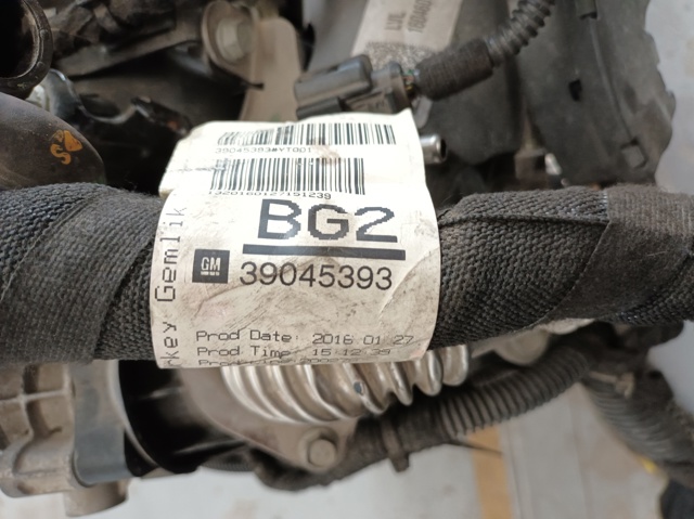 Motor montado Opel Zafira P12