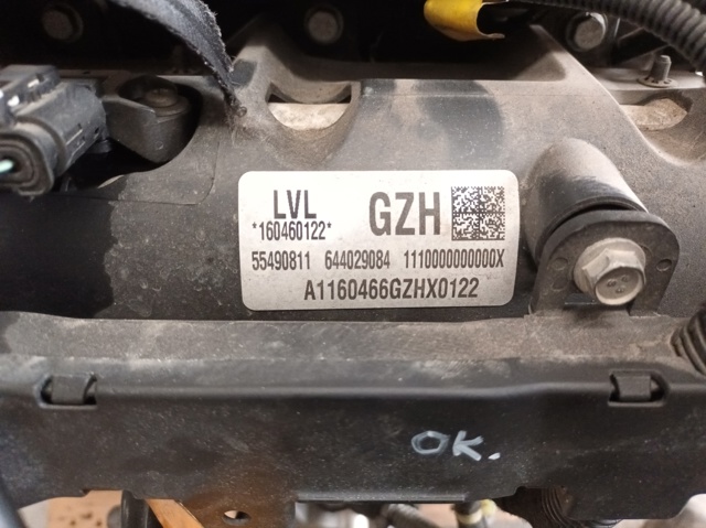 Motor montado Opel Zafira P12