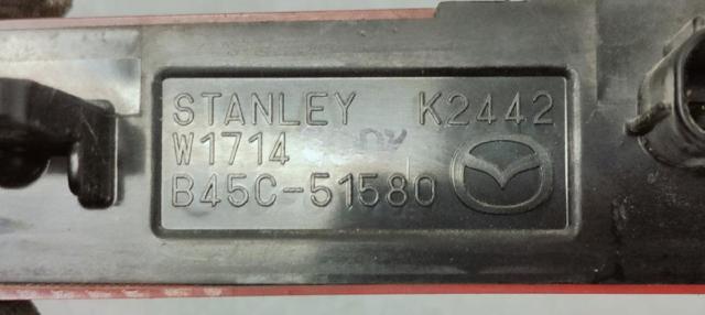 Sinal de parada traseiro adicional Mazda 3 BM, BN