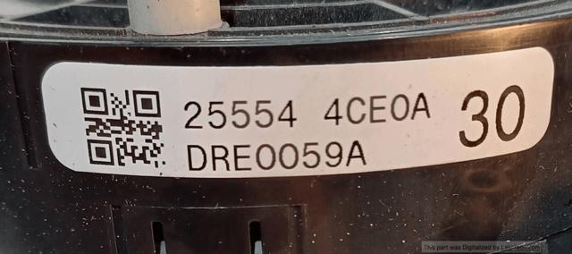 B55544CE0C NISSAN Шлейф руля купить в Сумы