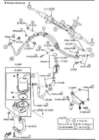 BBY132410 MAZDA Шланг ГУР высокого давления купить в Житомир