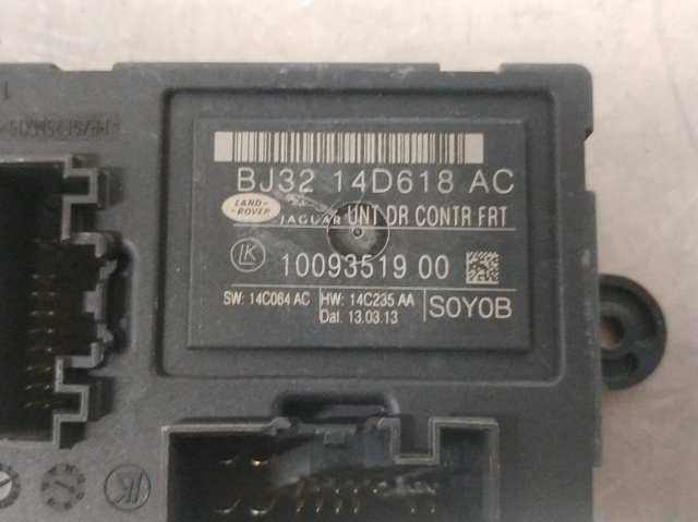 BJ3214D618AC LAND ROVER Блок комфорта передней двери купить в Ровно