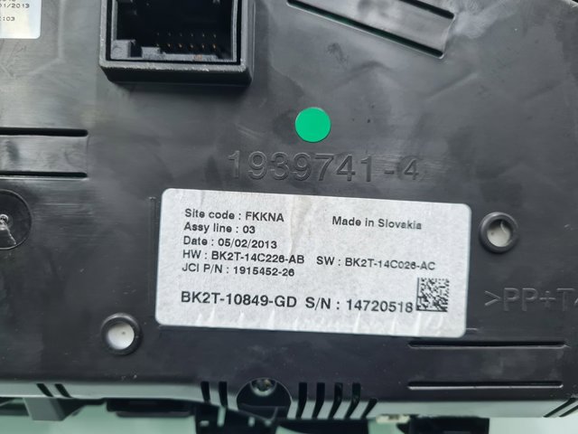 FORD BK2T10849GD Приборная доска (щиток приборов) в наличии Житомир