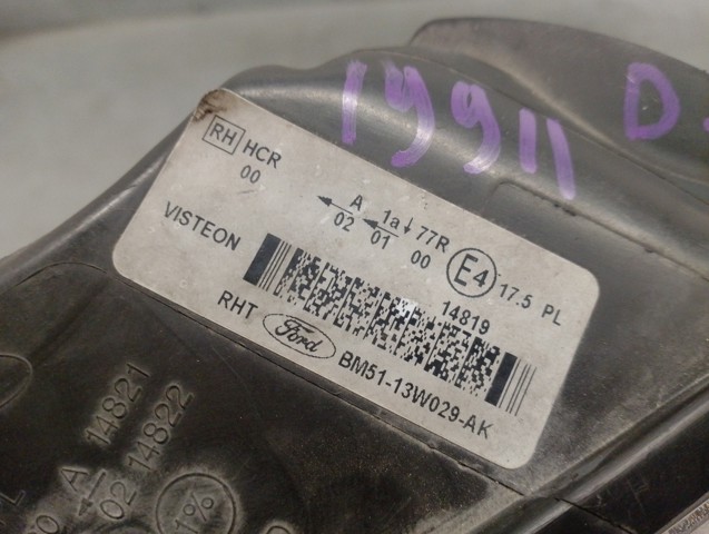 FORD BM5113W029AK Правая фара в наличии Полтава