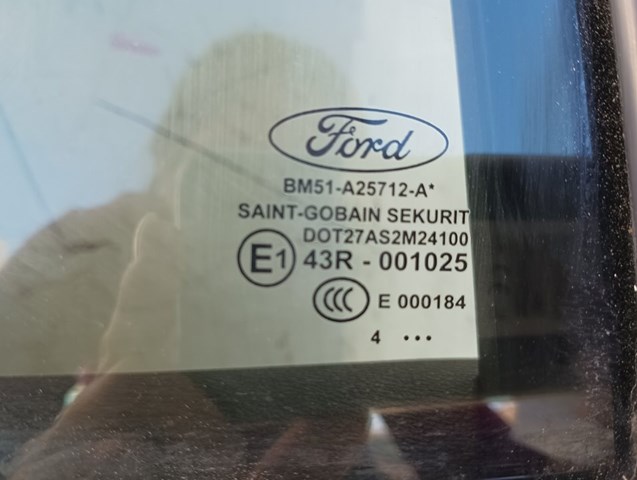 BM51A25712A Стекло двери задней левой купить Павлоград