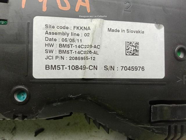 BM5T10849CN Приборная доска (щиток приборов) купить Ровно