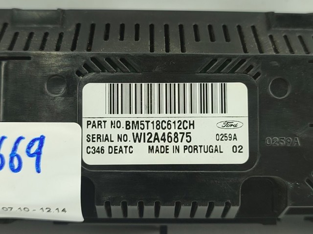 BM5T18C612CH FORD Блок управления кондиционером купить в Ровно