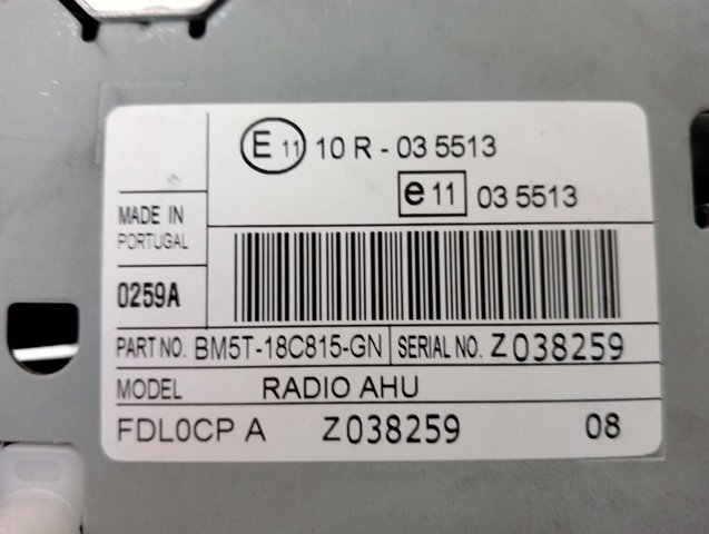 FORD BM5T18C815GN Магнитола (радио AM/FM) в наличии Черновцы