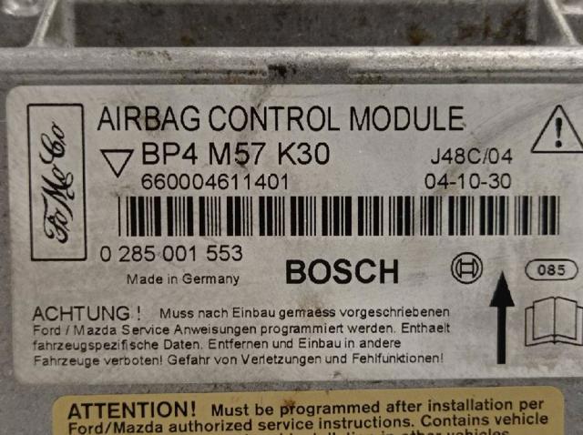 MAZDA BP4M57K30 Модуль-процессор управления подушкой безопасности (ЭБУ AIRBAG) в наличии Тернополь