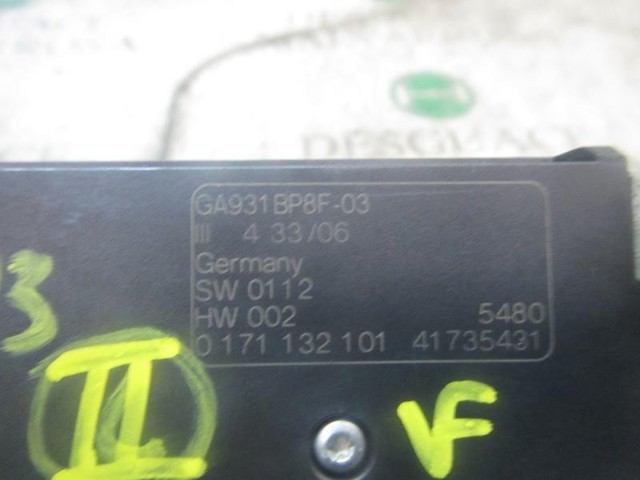 Resistor (resistência) de ventilador de forno (de aquecedor de salão) BP4M61B15 Mazda