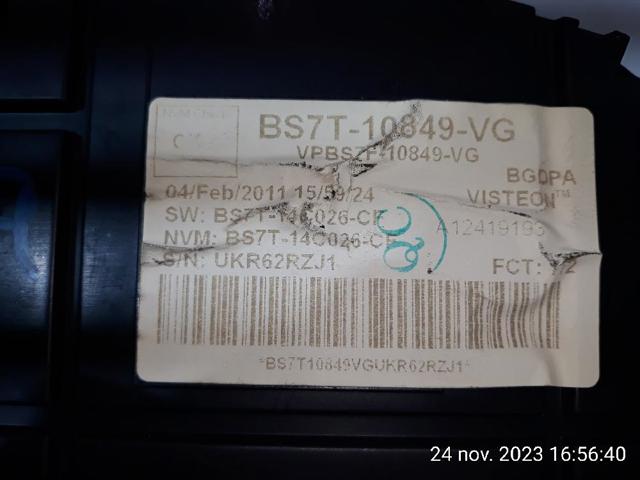 BS7T10849VG Приборная доска (щиток приборов) купить Ужгород
