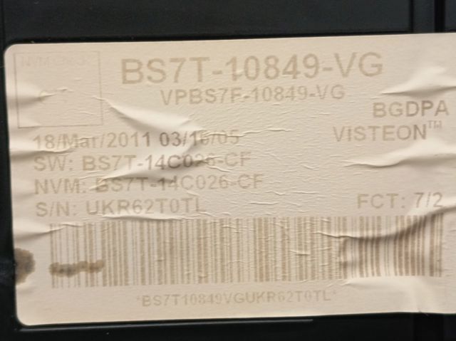 BS7T10849VG FORD Приборная доска (щиток приборов) купить в Харьков