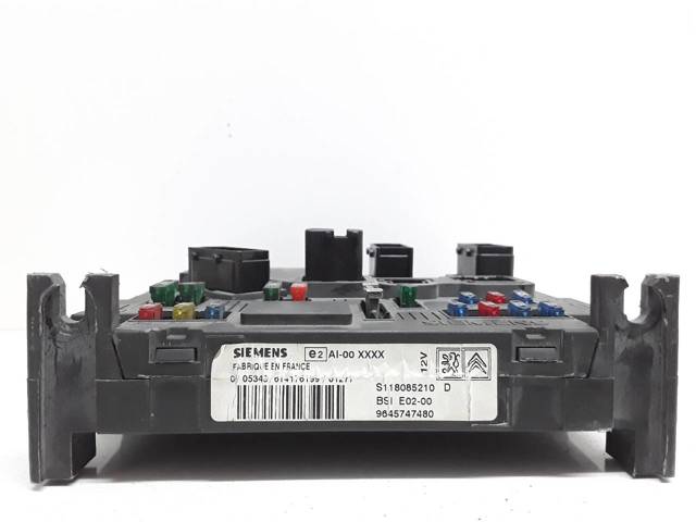 Unidade de dispositivos de segurança Peugeot 206 2A/C