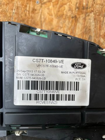 CS7T10849VE FORD Приборная доска (щиток приборов) купить в Хмельницкий