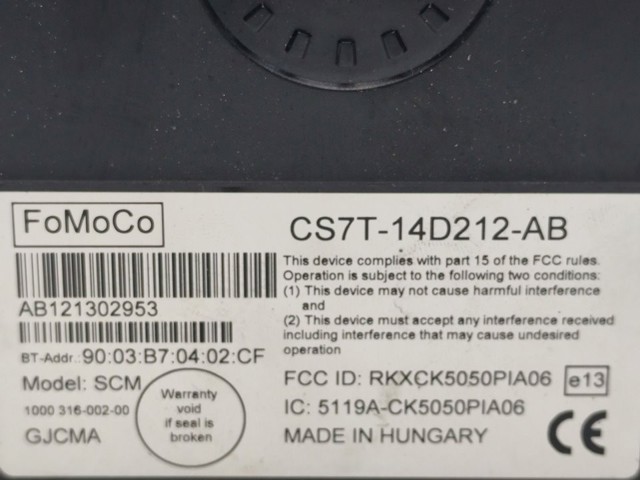 CS7T14D212AB FORD купить в Хмельницкий
