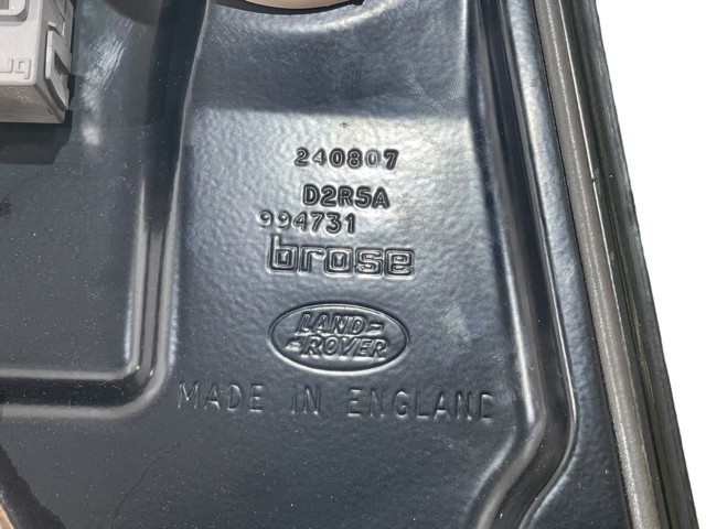 Mecanismo de acionamento de vidro da porta dianteira direita Land Rover Range Rover L320