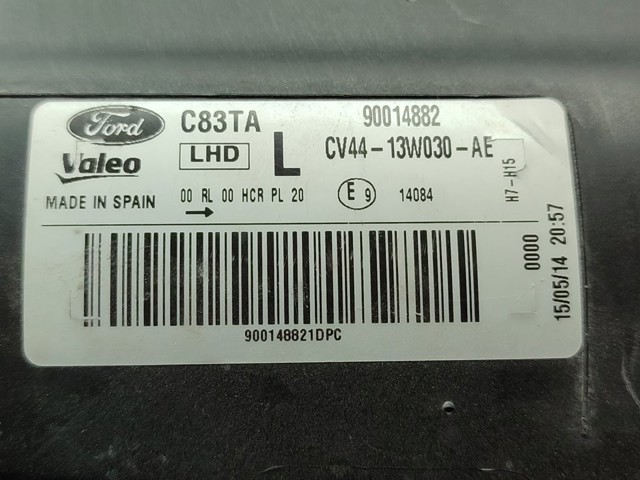 FORD CV4413W030AE Фара левая в наличии Хмельницкий