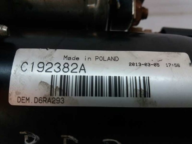 OPEL D6RA293 Стартер в наличии Сумы