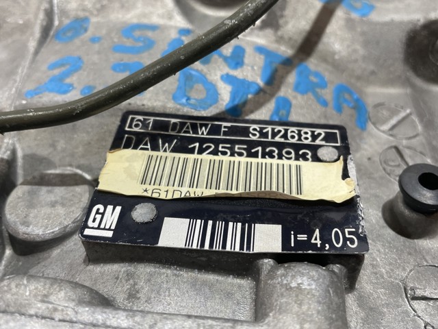 DAW12551393 OPEL КПП в сборе (механическая коробка передач) купить в Николаев