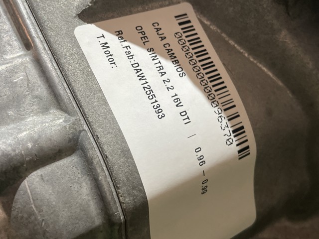 OPEL DAW12551393 КПП в сборе (механическая коробка передач) в наличии Винница