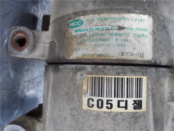 Compressor de ar condicionado para Hyundai Matrix 1.5 crdi 3ea DEYDA02