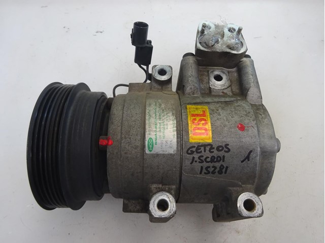 Compressor de ar condicionado para Hyundai Accent (LC) (LC) II (1999-2010) 1.5 CRDI D3-EA DEYQA-02