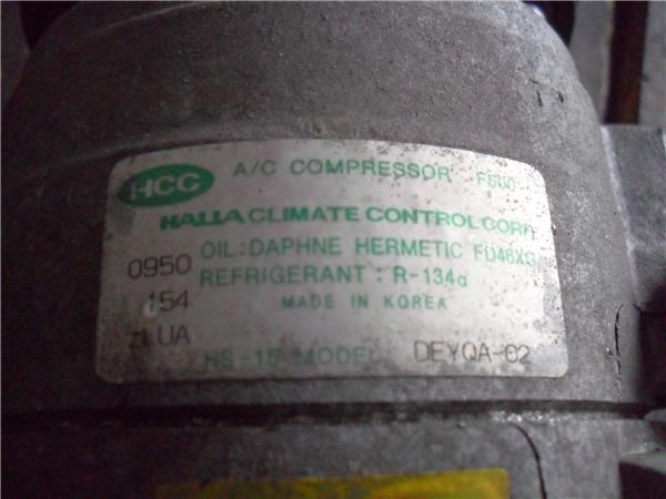 Compresor aire acondicionado para hyundai accent (lc) 1.5 crdi d3-ea DEYQA02