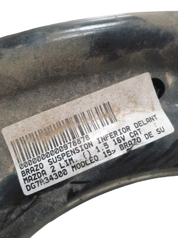 DG7R34300 MAZDA Рычаг передней подвески нижний правый купить в Павлоград