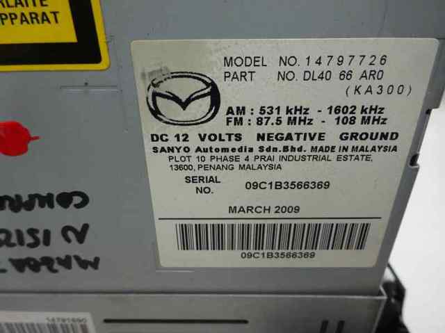 DL4066AR0 MAZDA купить в Полтава